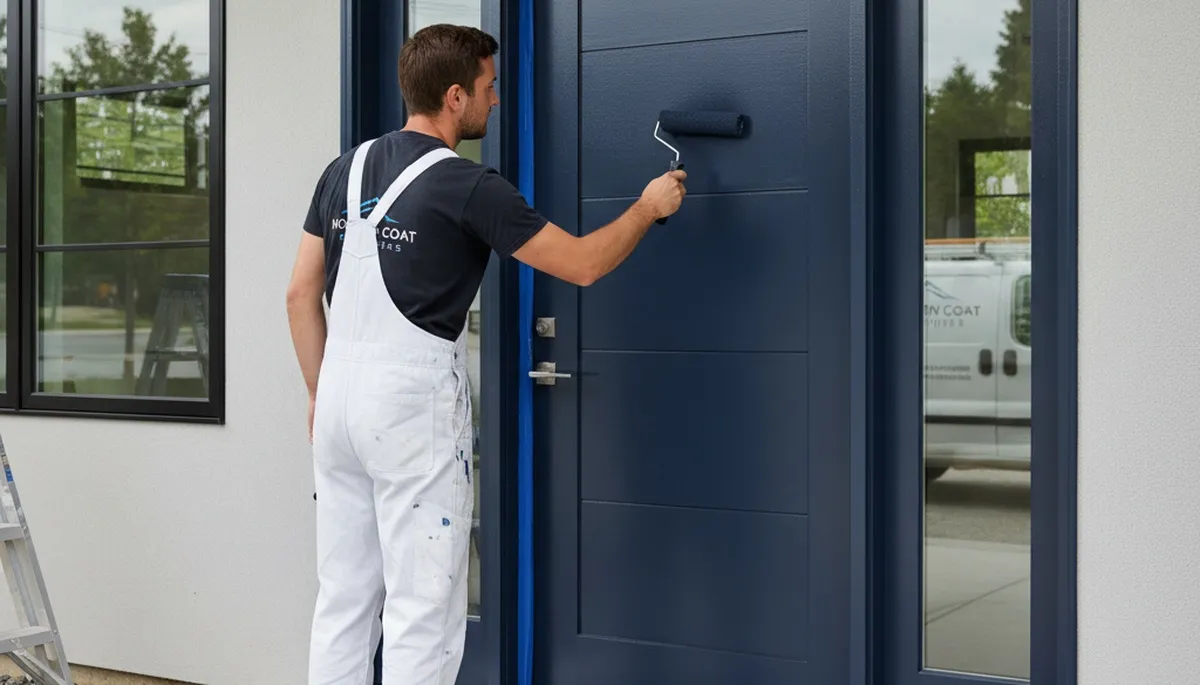 Professional door painting by expert house painters in Warwick, RI