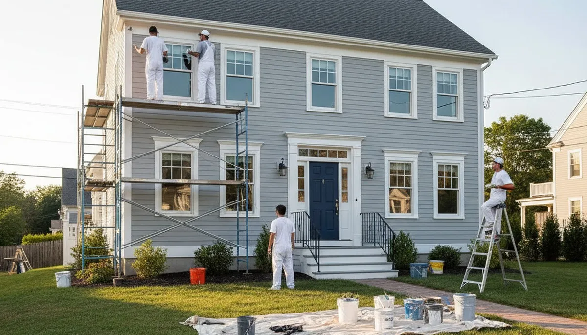 Warwick, RI house painting services for residential exterior and interior painting by Warwick Painter