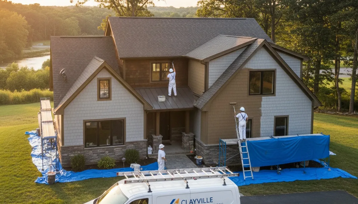 House painting service in Warwick, RI for interior and exterior home painting projects