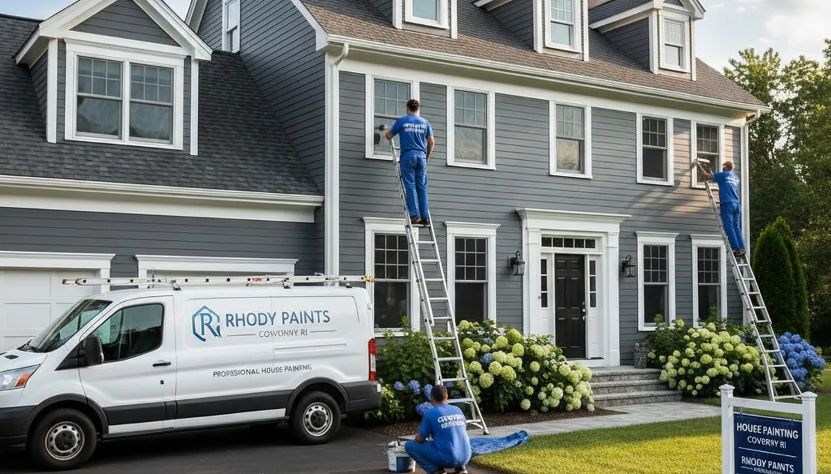 House painting service in Warwick, RI for residential interior and exterior painting projects