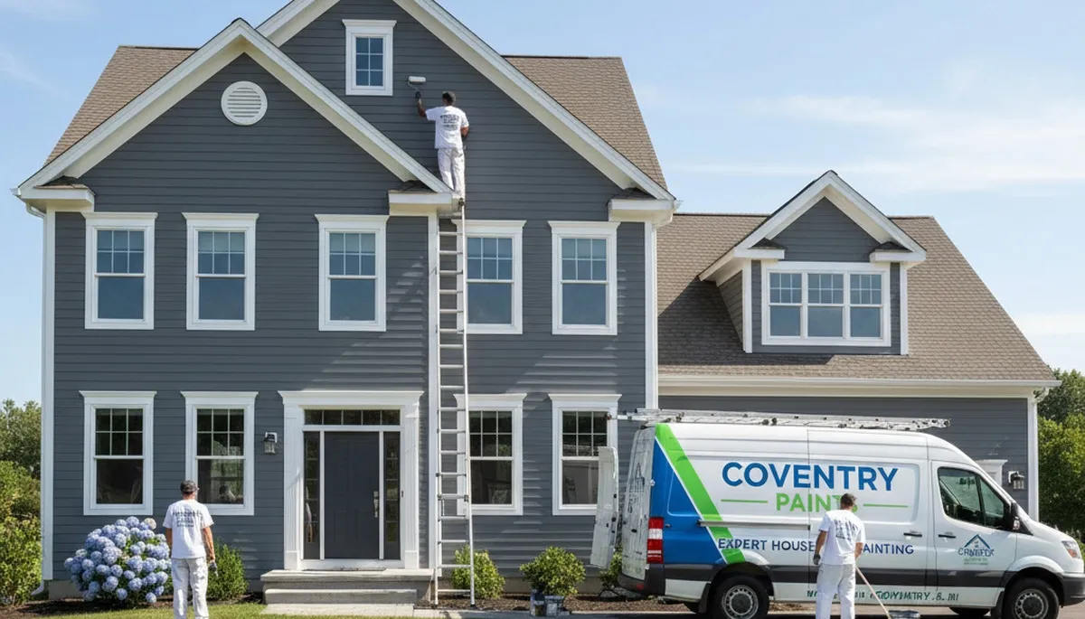 Warwick, RI house painting services by Warwick Painter for residential interior and exterior painting
