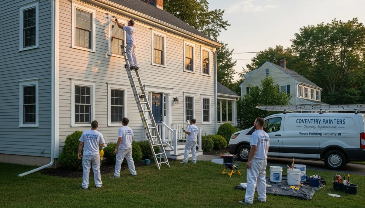 House painting service in Warwick, RI for interior and exterior home painting projects