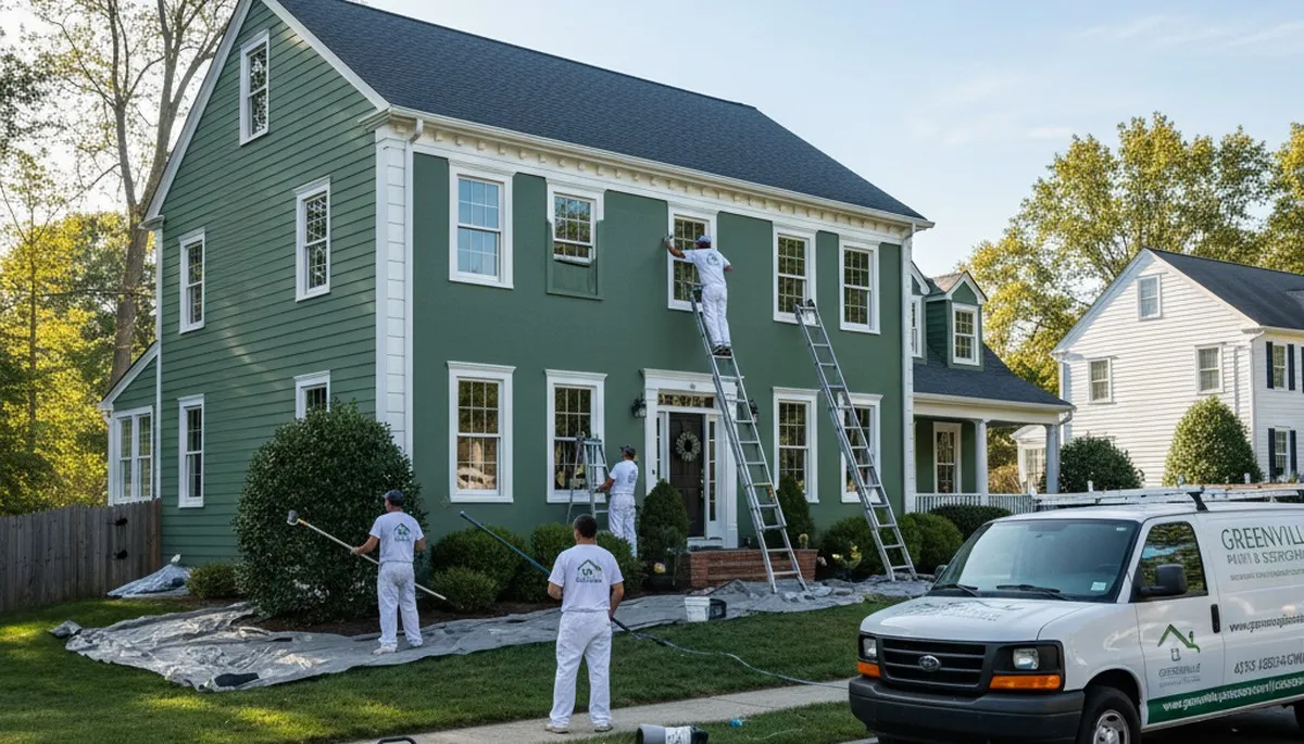 House painting services in Warwick, RI for residential interior and exterior projects