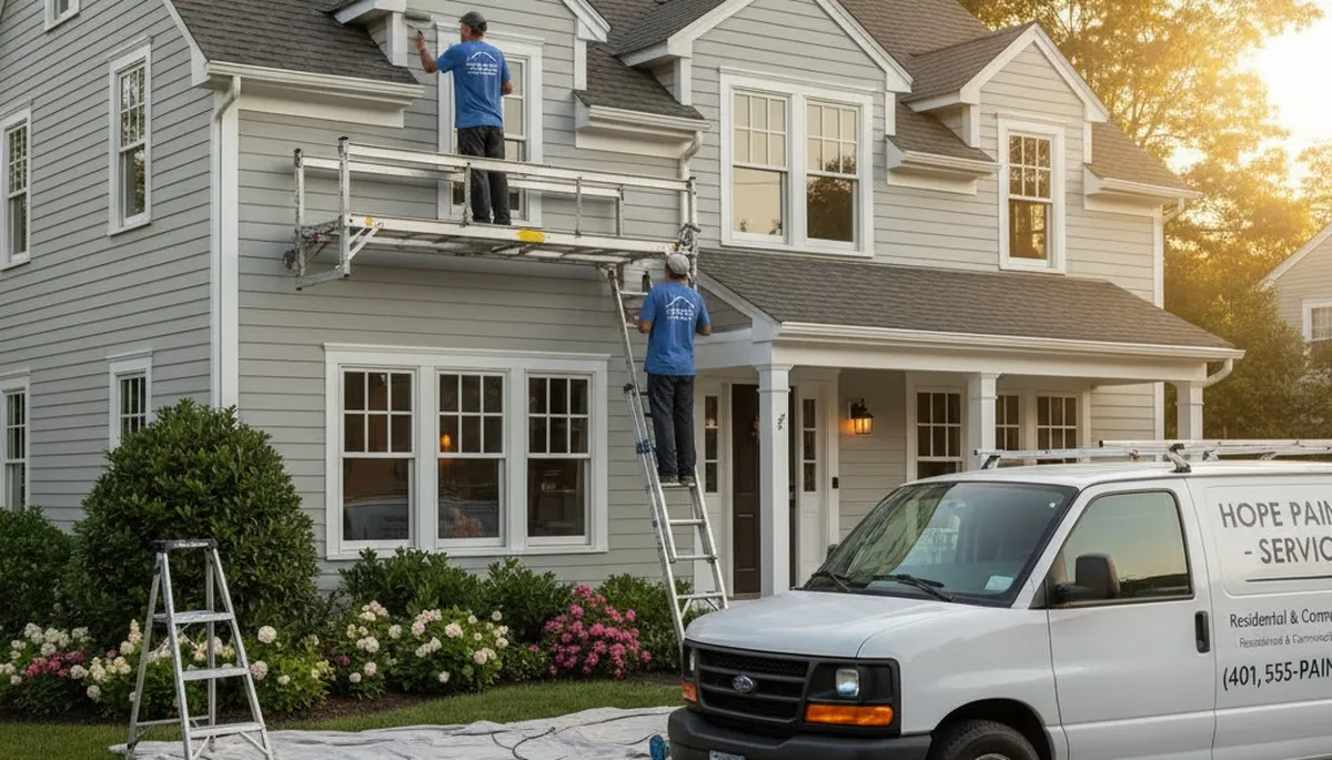 Professional house painting services in Warwick RI by warwickpainter.com