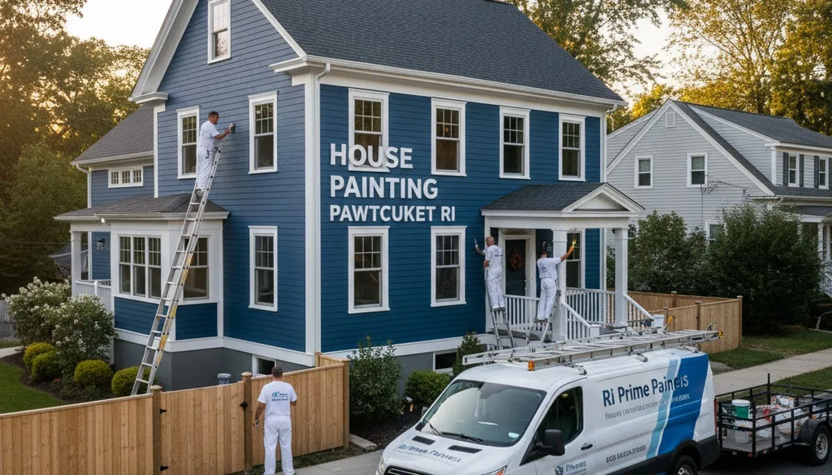 House painting service in Warwick, RI for residential exterior and interior painting projects