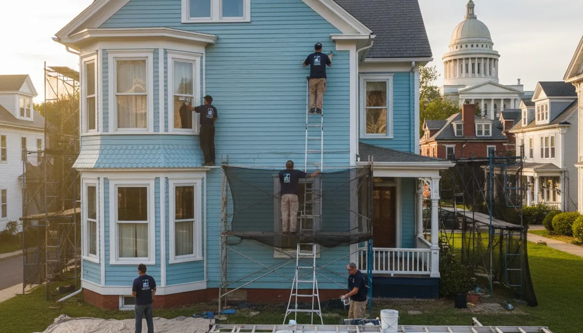 Professional house painting service in Warwick RI by skilled local painters | warwickpainter.com