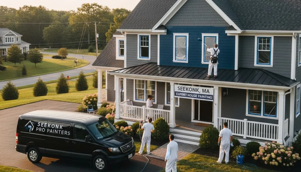 Professional house painters in Warwick RI providing quality exterior and interior painting services