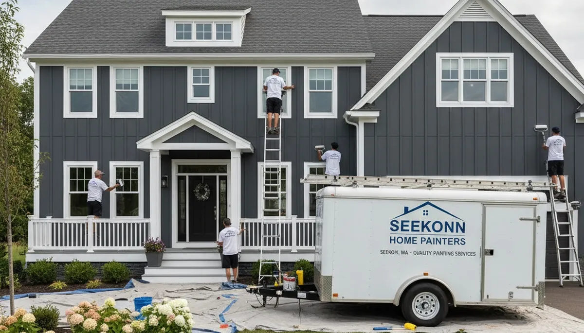 Professional house painting services in Warwick RI by trusted local painters