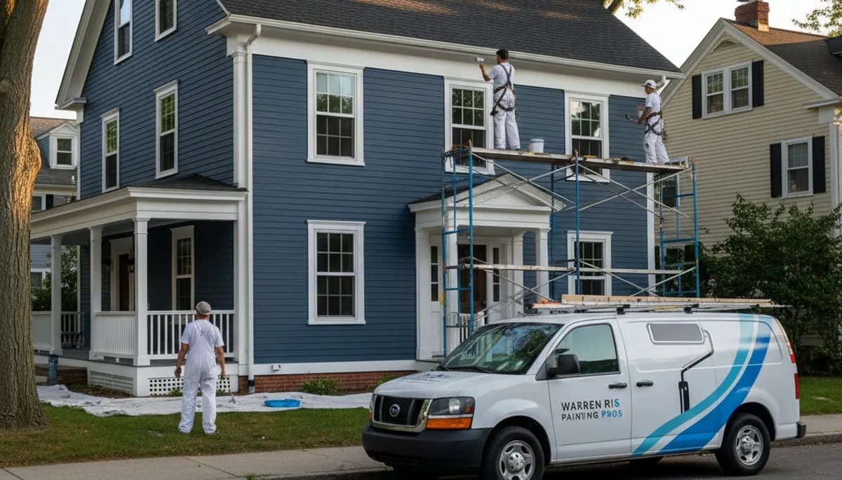 Professional house painters in Warwick RI providing expert exterior and interior painting services