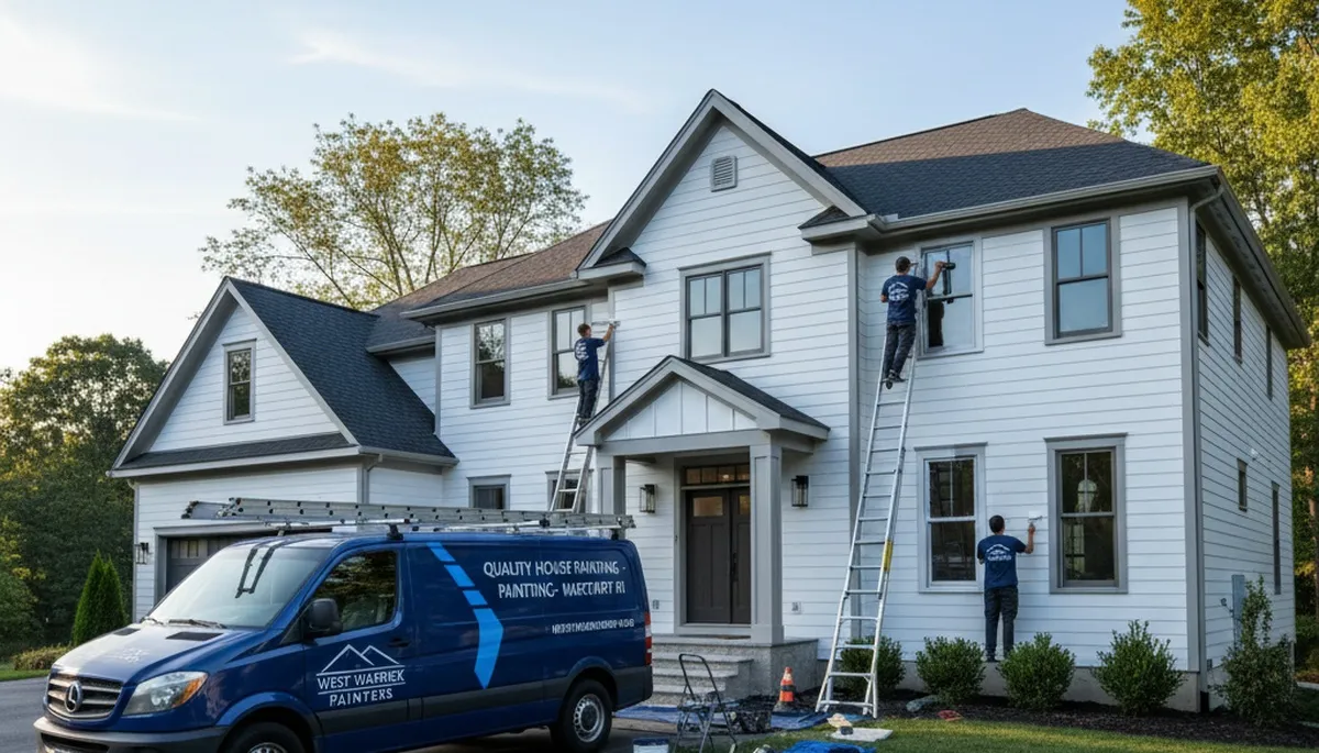 Professional house painting services in Warwick RI by trusted residential painters